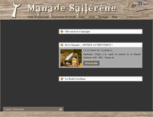 Tablet Screenshot of manadesalierene.com